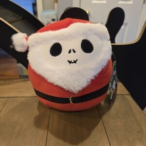 Disney Nightmare Before Christmas Jack Skellington Squishmallow Plush - New